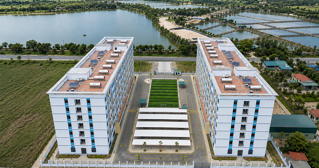 DỰ ÁN KÝ TÚC XÁ JINKO SOLAR VIỆT NAM